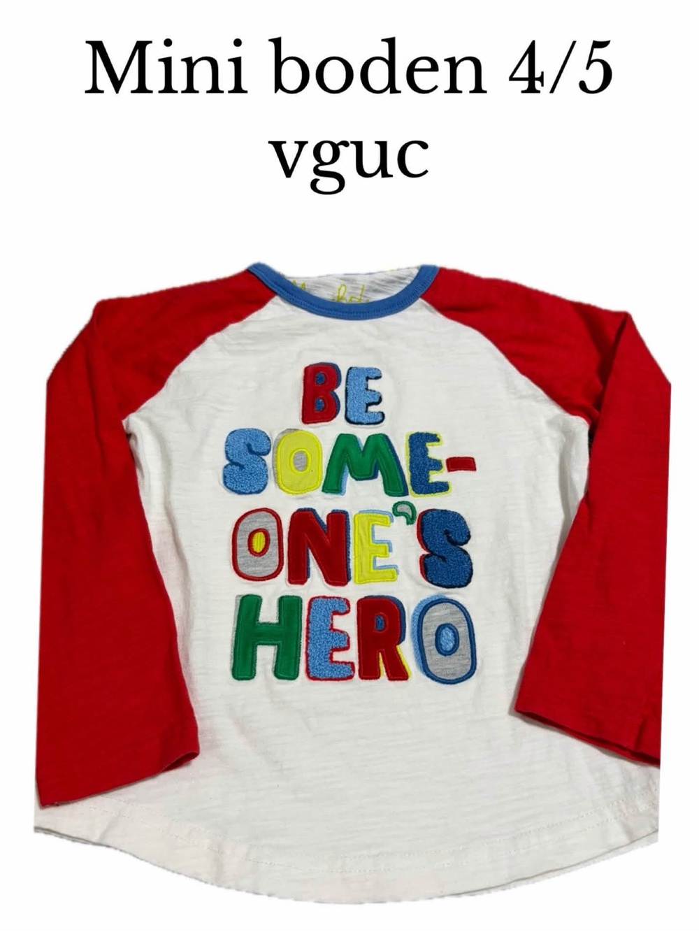 Mini boden be someone’s hero shirt